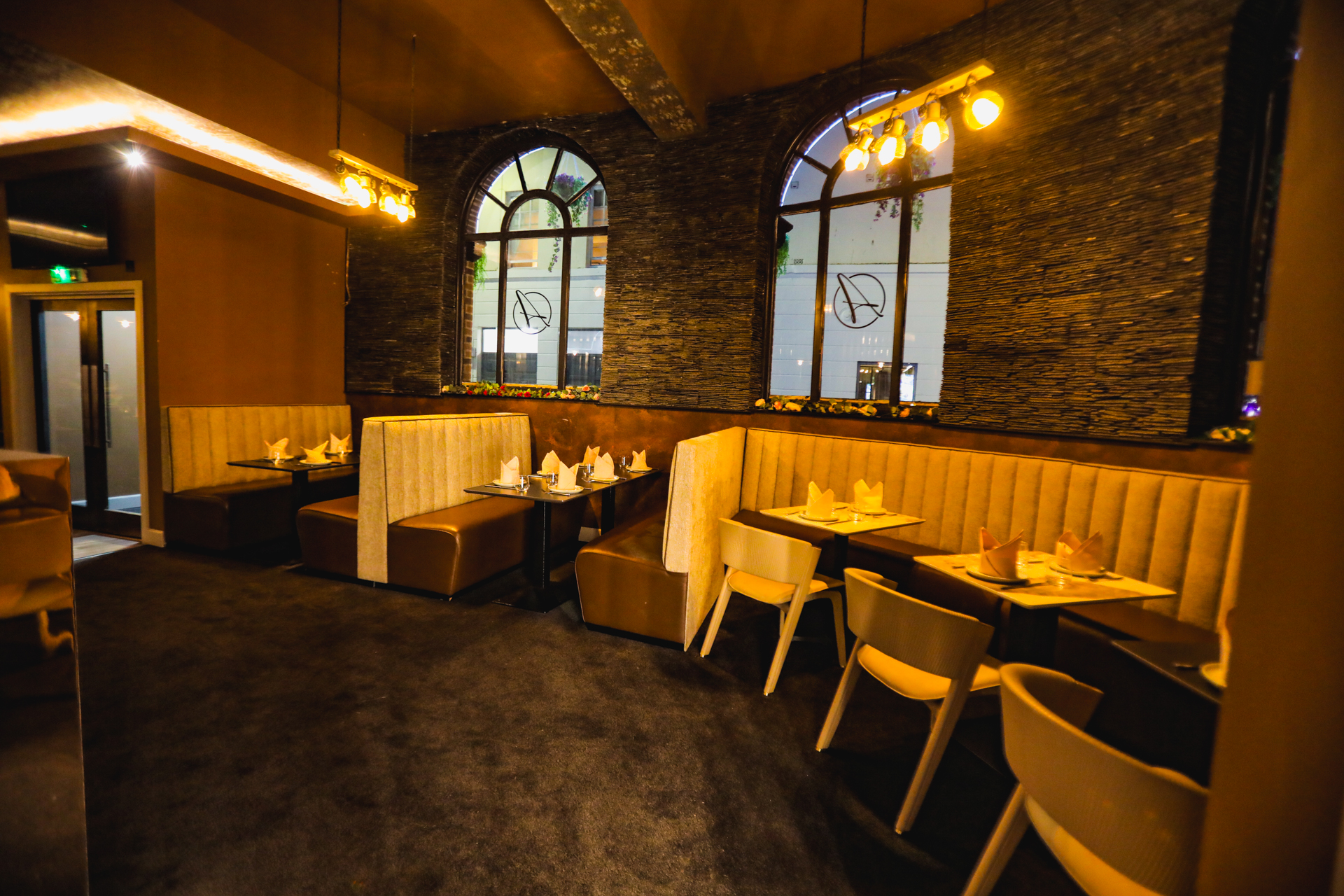 Dining area at Aurora's Experience